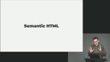 Semantic HTML