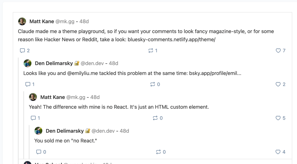 Post Thumbnail for Bluesky Comments on any Post