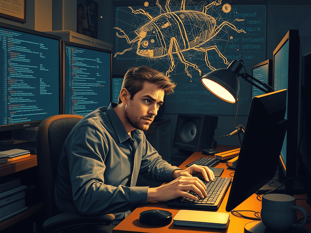 Post Thumbnail for “the hardest bug I ever debugged”