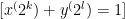 [x^(2^k) + y^(2^l) = 1]