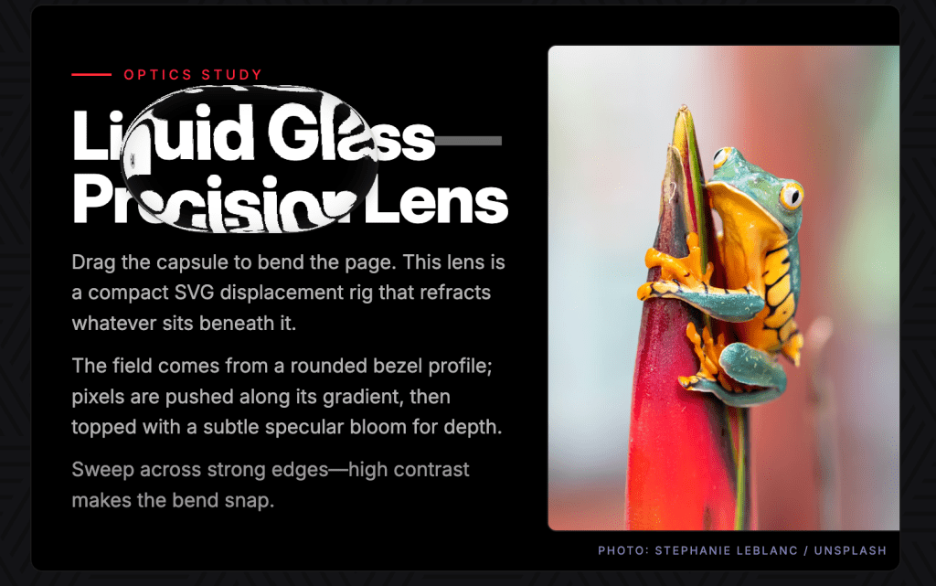Post Thumbnail for Liquid Glass in the Browser
