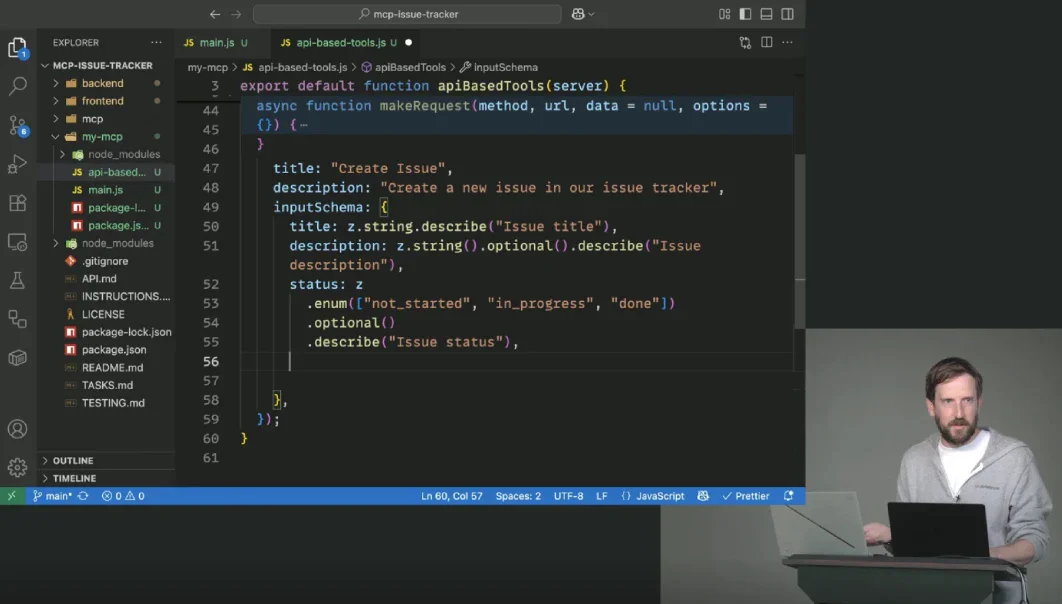 Frontend Masters course player