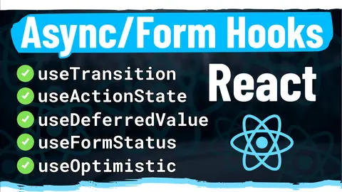 Master Must Know Form and Async React Hooks in 30 Minutes