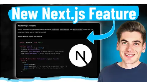 NEW Next.js TypeScript Features