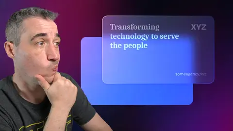 Create a Frosted Glass Effect with a Gradient Border